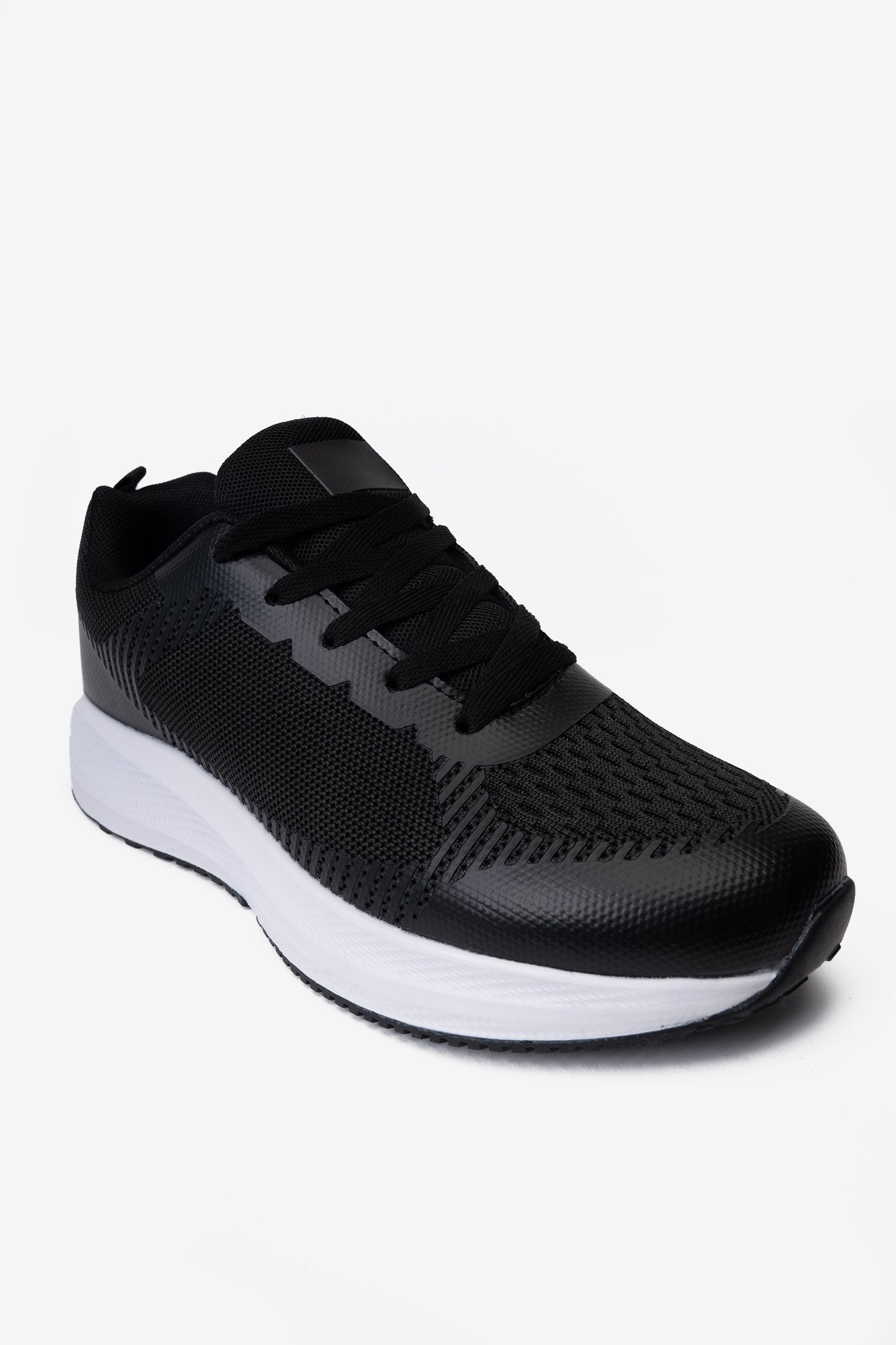 Zapatilla Hombre Negro Blanco Kansas Apóstol Apóstol